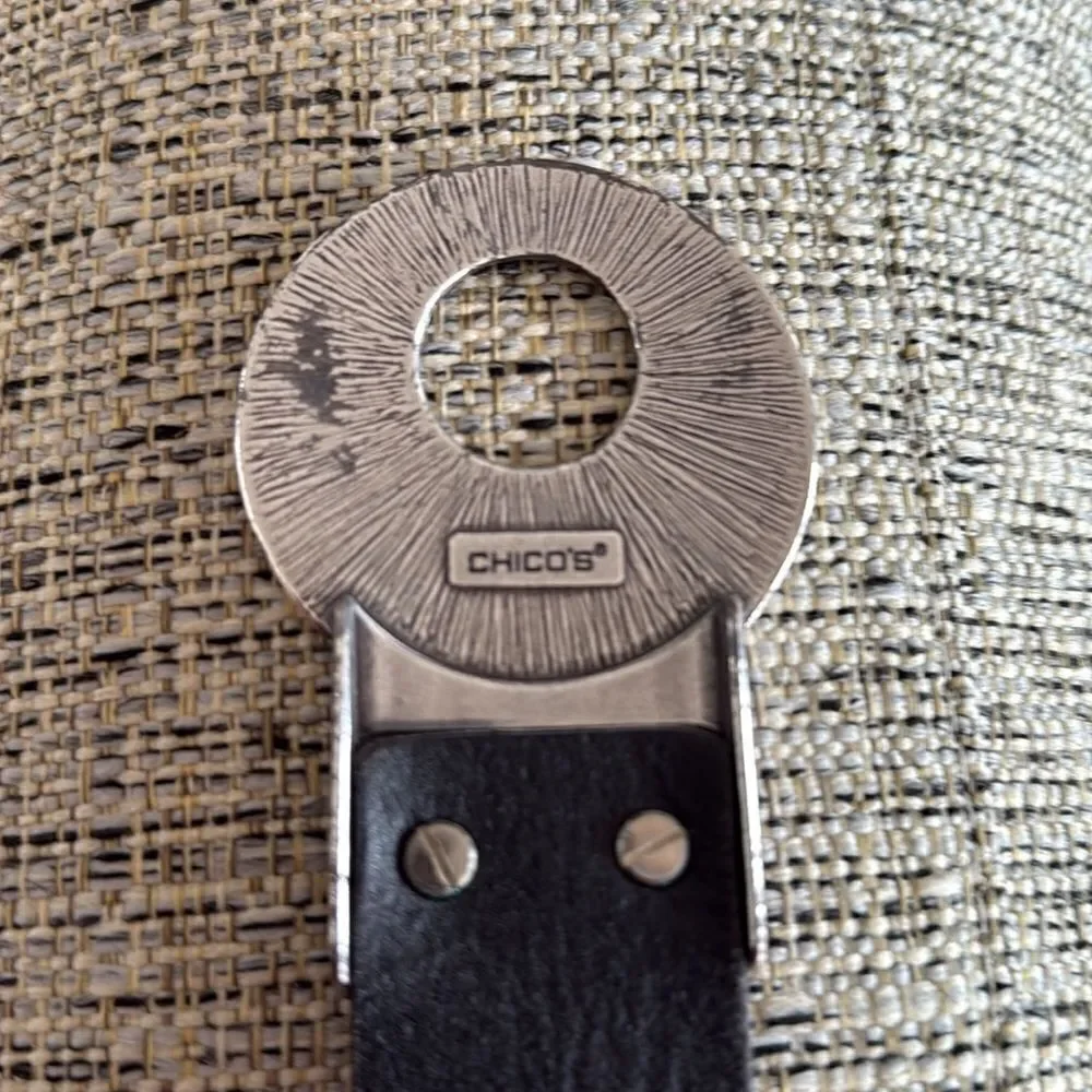 Chico’s leather belt